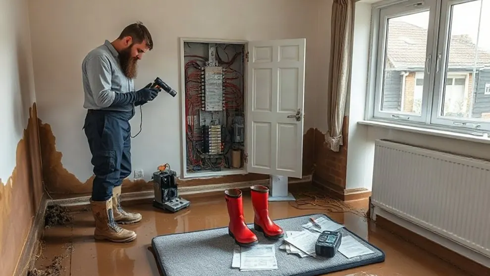 Flood-Damaged Electrics in Sittingbourne