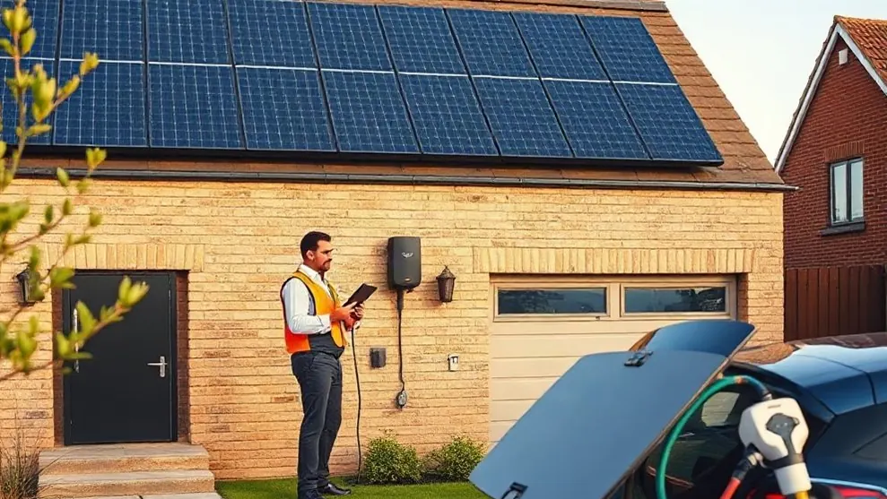 Solar Panels and Battery Storage in Sittingbourne